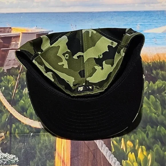 Cleveland Indians Camo Promodel Hat 7 1/4 - Picture 10 of 10